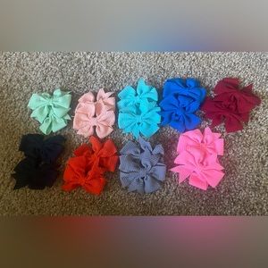 Girls hair bow bundle